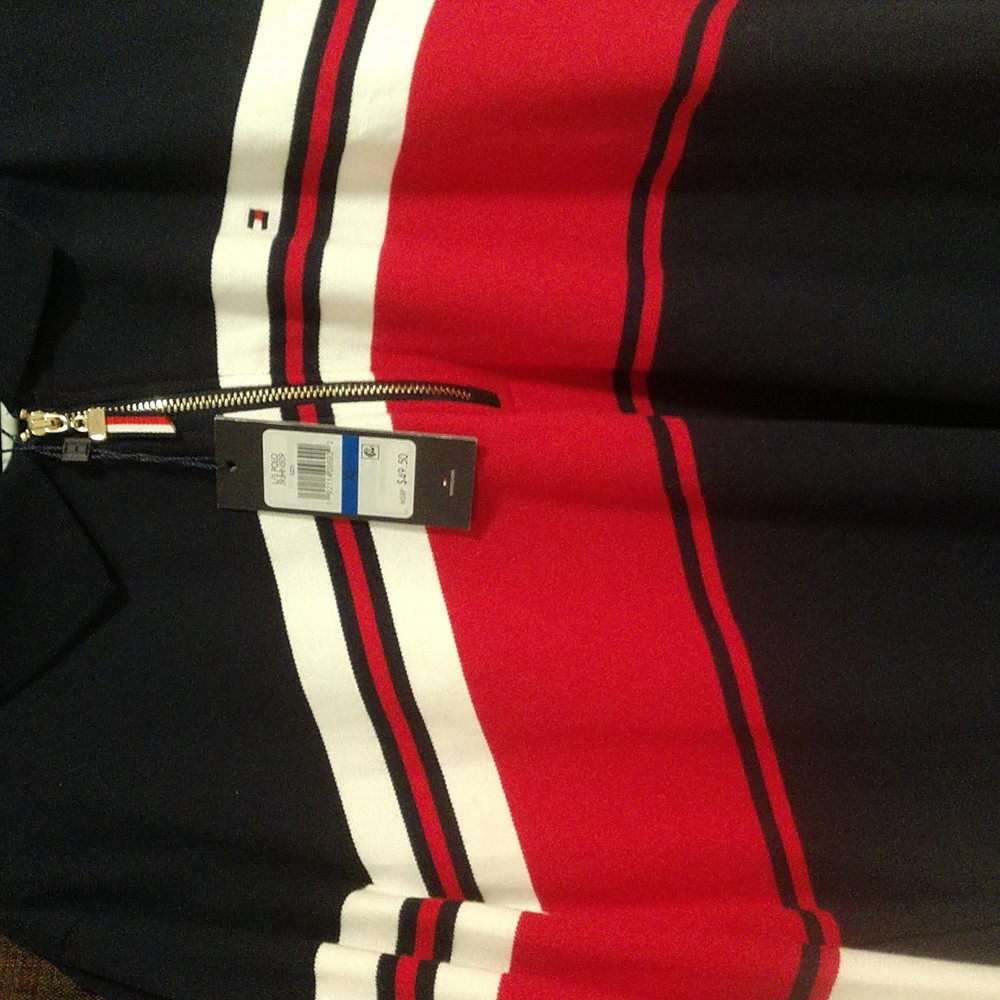 Tommy Hilfiger Polo Red, white and blue